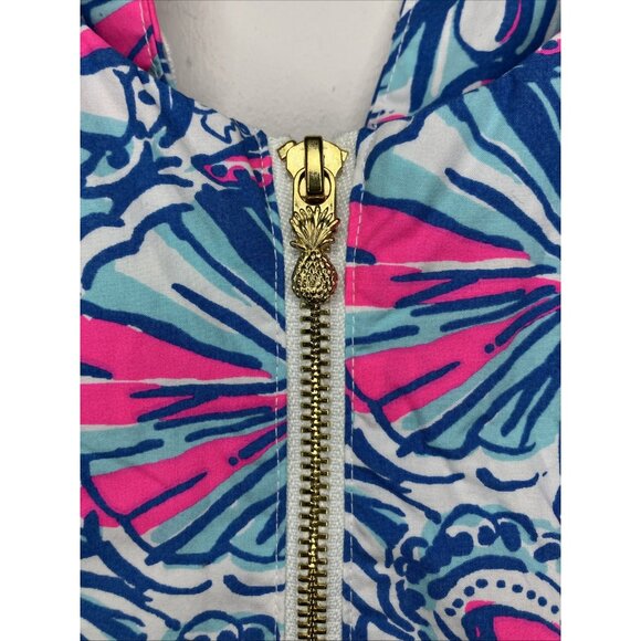 Lilly Pulitzer x Target Blue Shift Dress Women's Size 4 New FLAWED READ - Picture 11 of 12